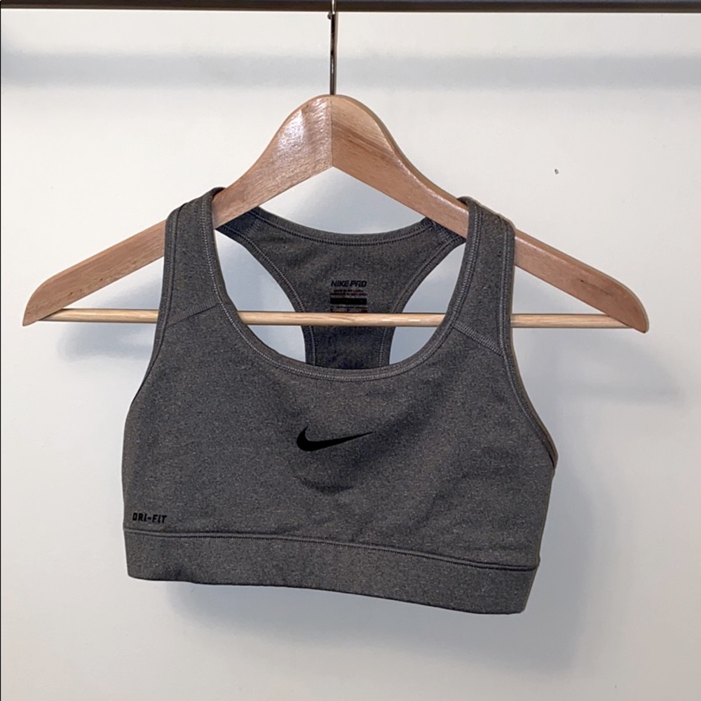*SOLD* Nike Pro Grey Sports Bra